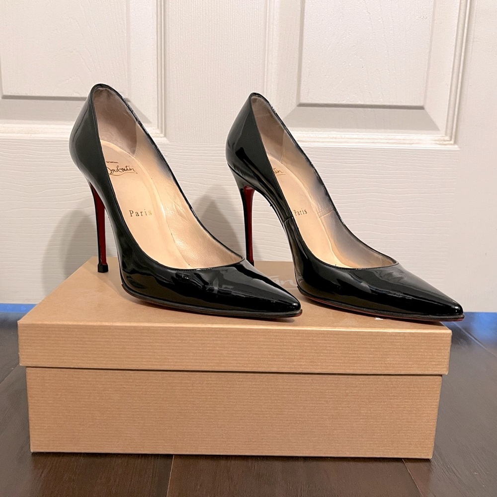 Christian Louboutin Black Heels Size 37